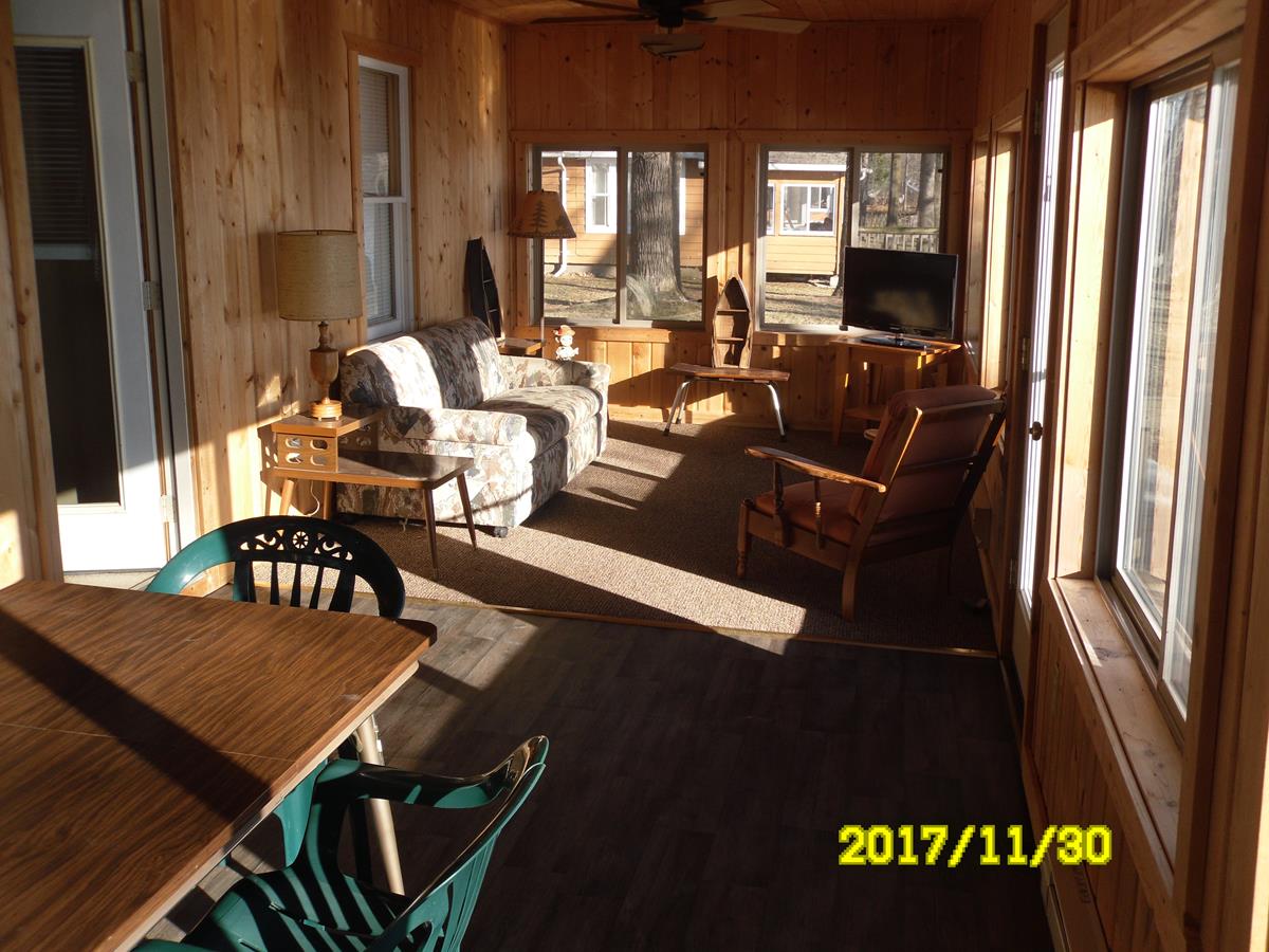 View of cabin 3 living room