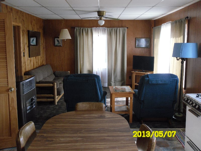 View of the cabin 2 living room