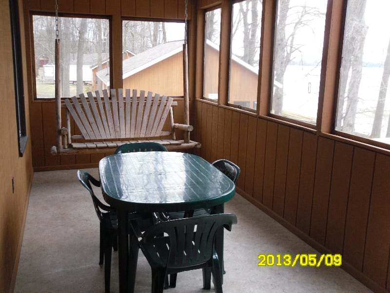View of cabin 6 porch