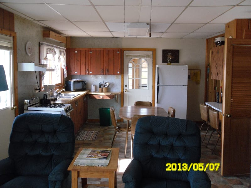 View of cabin 1 kitchen