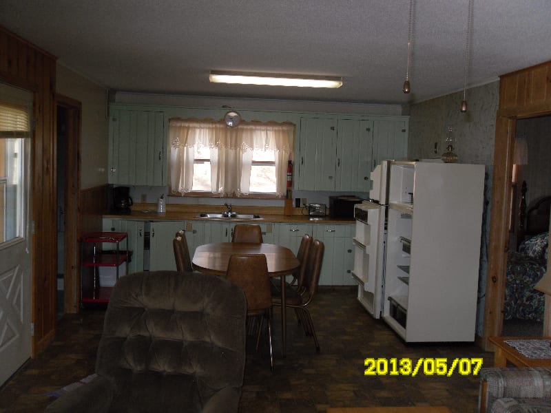 View of cabin 5 kitchen